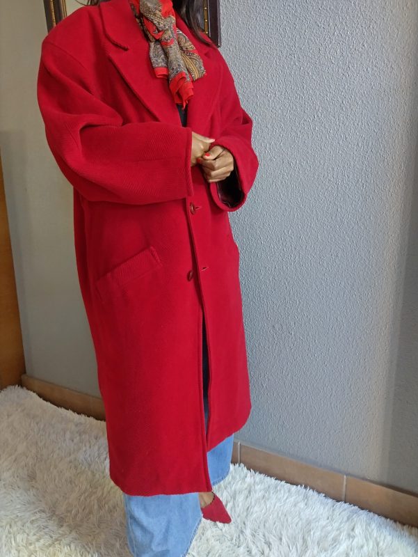 Oversized Corduroy Coat - Image 2