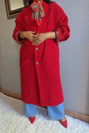 Oversized Corduroy Coat