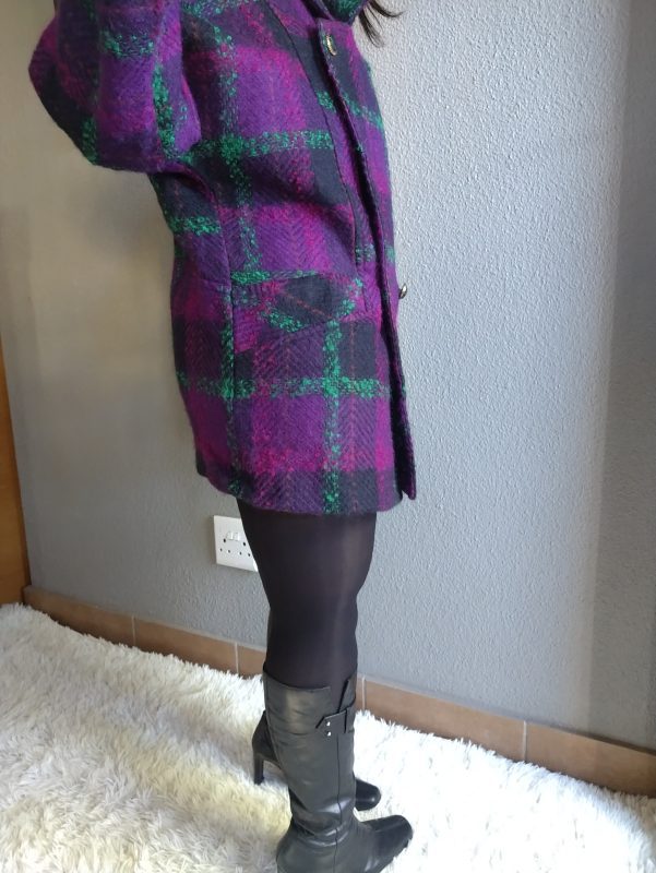 Vintage Multi-Coloured Blazer Coat - Image 2