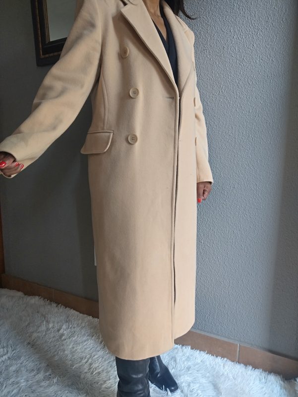 Long Double Breasted Coat - Image 2