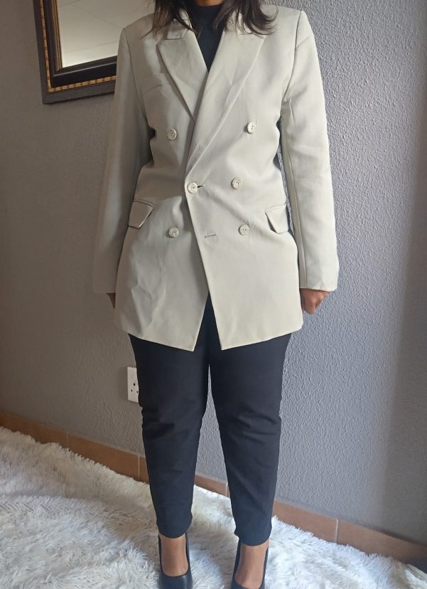 Mark & Spencer Double Breasted Blazer - Image 4