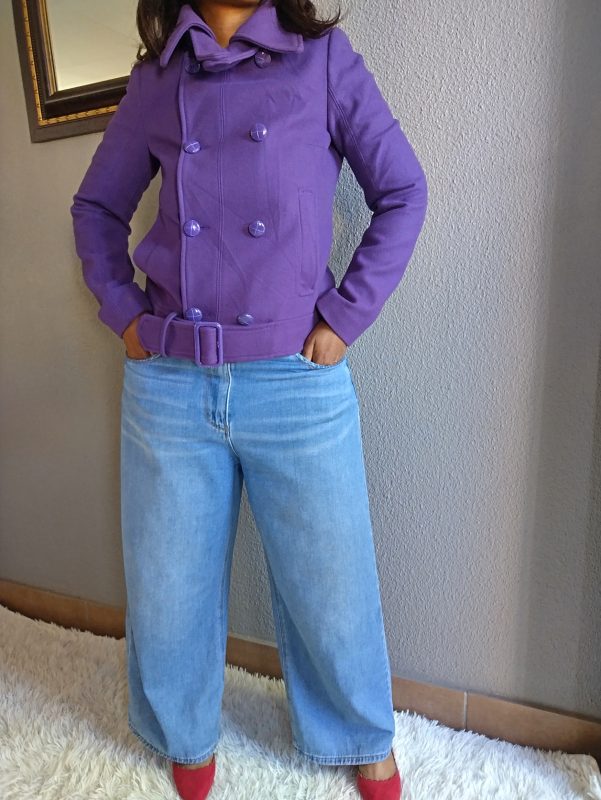 Stile Benetton Jacket with a belt - Image 2