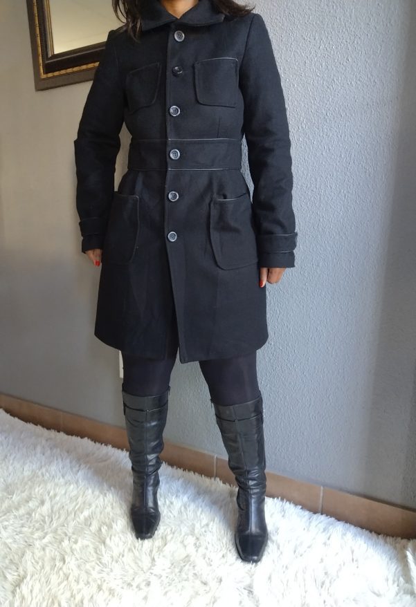 Denny Rose Coat With 4 Front Pockets