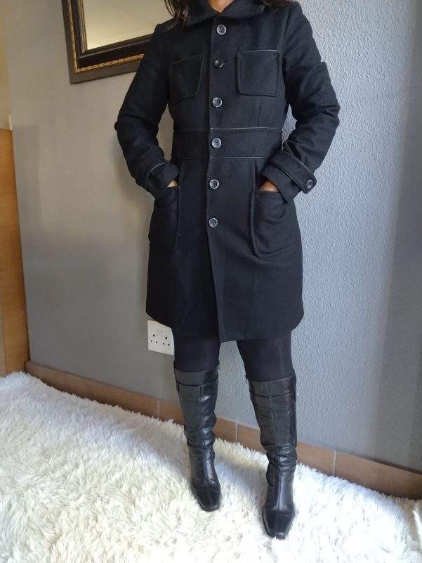 Denny Rose Coat With 4 Front Pockets - Image 4